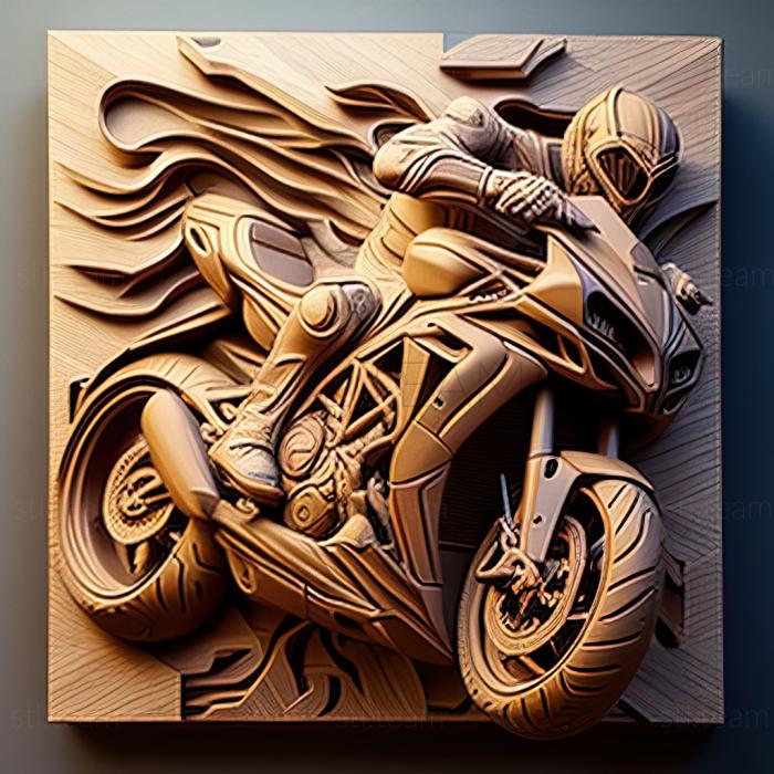 3D модель Ducati Streetfighter (STL)